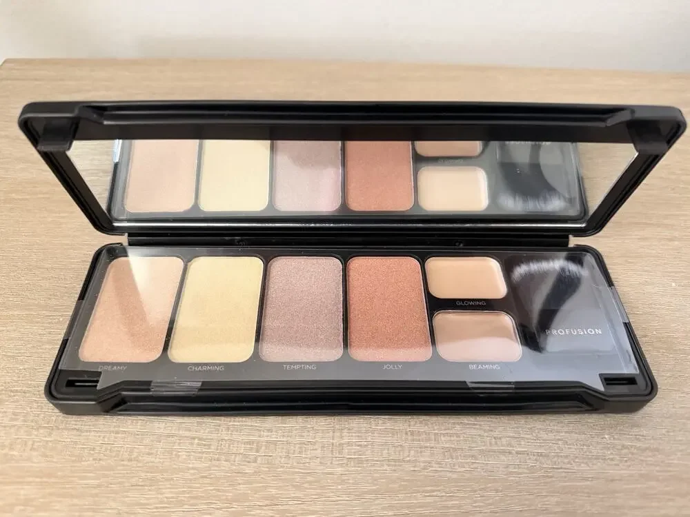 Profusion Highlight Makeup Palette Glow Kit Highlighter Set New